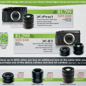 Permalink to The latest savings on photo gear Fuji-camera-lens-savings