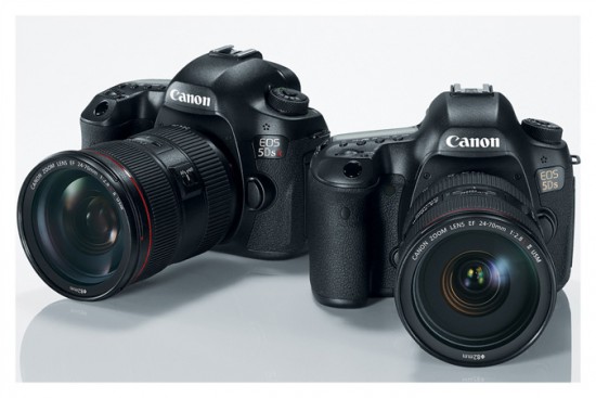 Canon EOS 5DS and EOS 5DS R cameras