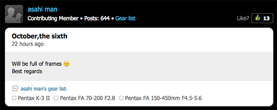 Pentax-full-frame-DSLR-camera-rumored-to-be-announced-on-October-6th