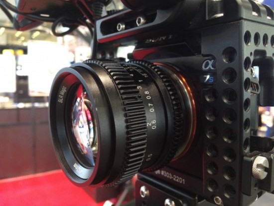 SLR Magic 50mm f:1.1 full frame lens for Sony FE-mount