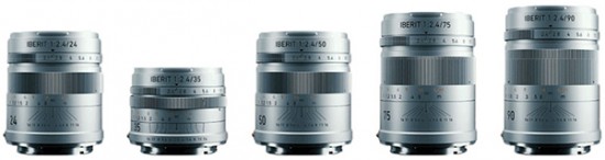 HandeVision IBERIT 24mm 35mm 50mm 75mm 90mm f:2.4 lenses