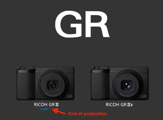 Ricoh GR III camera discontinued
