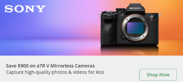 Sony a7RV, a7IV 파격 할인!