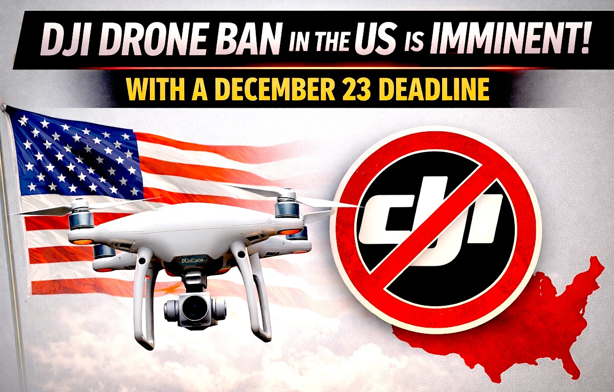미국 DJI 드론 금지 조치 임박