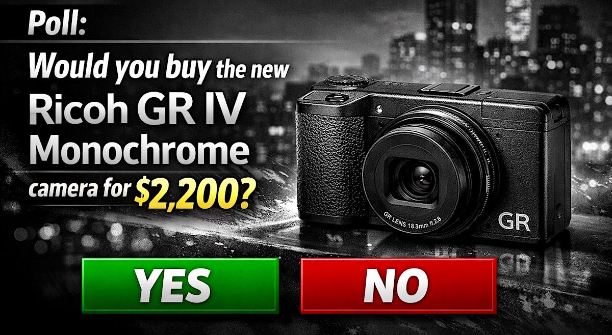 리코 GR IV 모노크롬 구매 투표