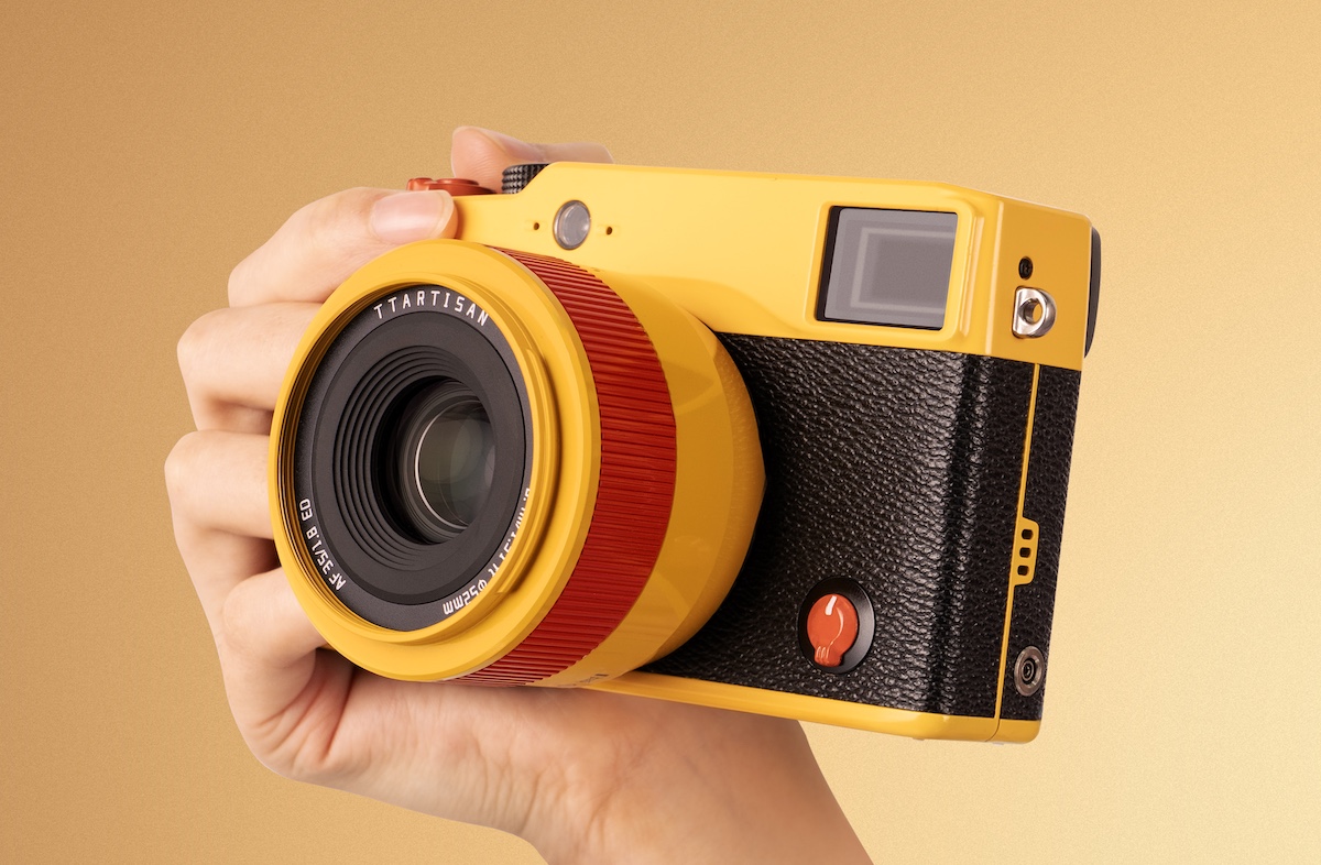 TTartisan AF 35mm F1.8 II オレンジ　富士フィルムx 銘匠光学 TTArtisan AF 35mm f/1.8 II オレンジ【各マウント 世界1000