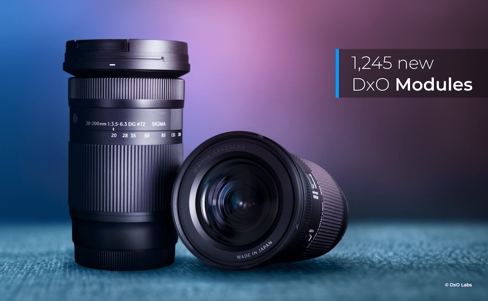 DxO 소니 A7 V 렌즈 모듈 배포