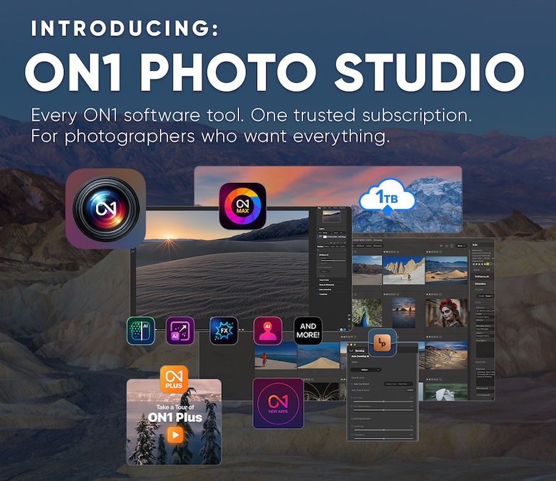 올인원 편집툴 ON1 포토 스튜디오 출시
