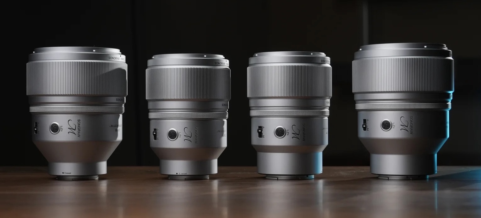 송로우 f1.2 AF 렌즈 2종 출시 예정