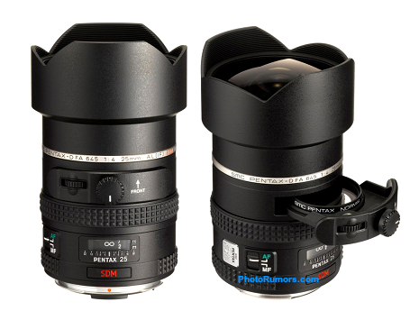 Pentax D FA 645 25mm f/4 lens price revealed - Photo Rumors