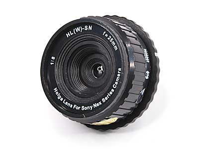 Holga Objektiv HL-N 8/60 mm für Nikon schwarz B.I.G