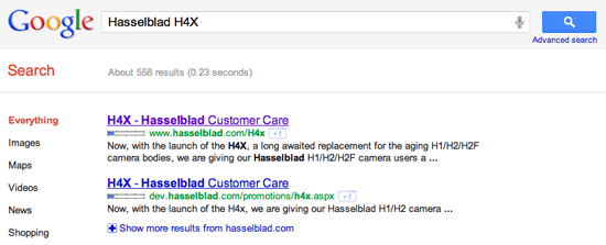 New Hasselblad H4X Body Announced