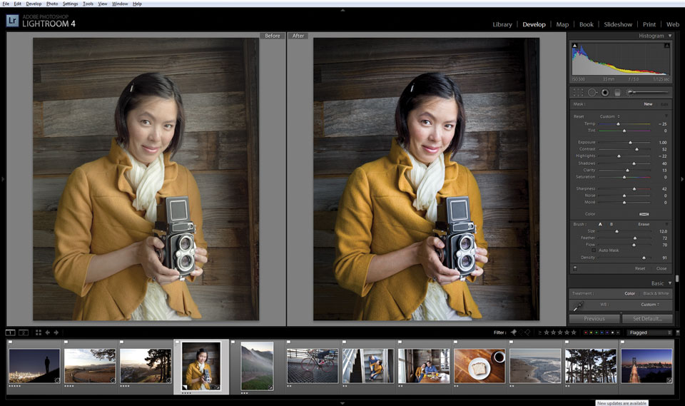 lightroom 4 portrait retouching