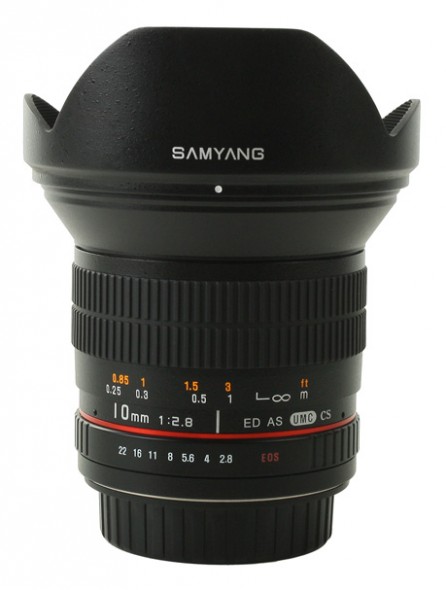 Samyang 10mm 1:2.8 ED AS UMC CS lens - Photo Rumors