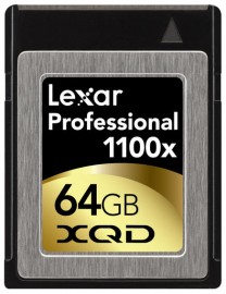 Lexar XQD 64GB memory card
