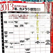2013 Nippon Camera prediction