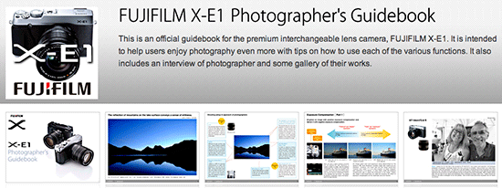 Fujifilm-X-E1-PDF-free-photographer-guidebook