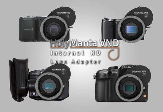 HolyManta internal ND lens Adapter