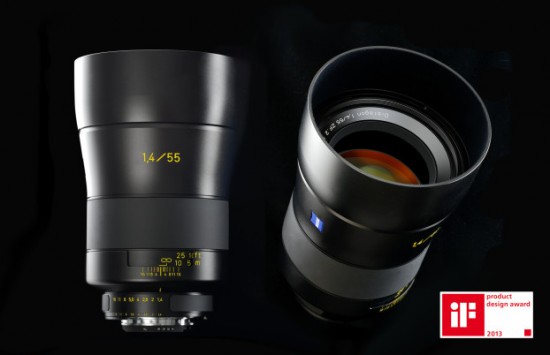 Zeiss f1.4 55mm lens