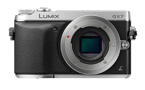 Panasonic GX7 camera front