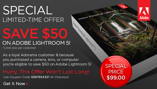 adobe lightroom 5 price