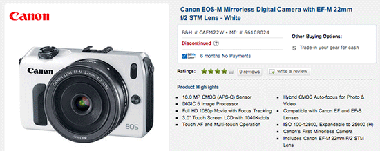 Canon-EOS-M-discontinued