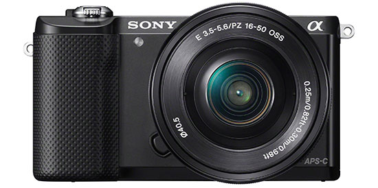 Sony-Alpha-A5000-camera-black-front