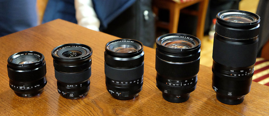 Fuji-XF-lenses