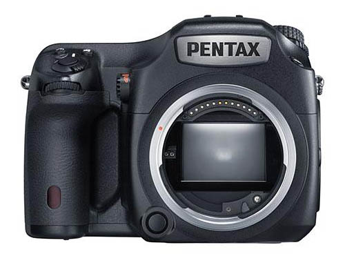 Pentax 645z medium format camera front