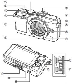 Olympus PEN E-PL7 camera's manual leaked online - Photo Rumors