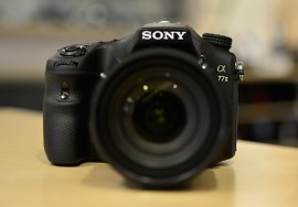 Sony-a77-II-camera-front