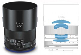 First picture and specs of the rumored Zeiss Loxia 50mm f/2.0 Planar