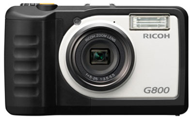 Ricoh G800 dust impact water and chemical resistant compact camera