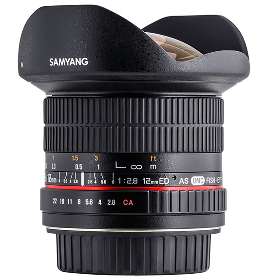 puberty Persecute affix Samyang 12mm f/2.8 ED AS NCS fisheye full frame lens officially announced -  Photo Rumors