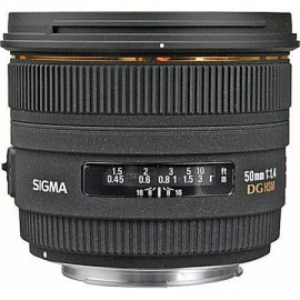 Sigma 50mm f:1.4 EX DG HSM lens