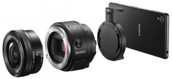 Sony-QX1-lens-camera-module-for-smart-phone