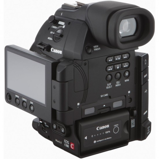 Canon EOS C100 Mark II cinema EOS camera with dual pixel CMOS AF