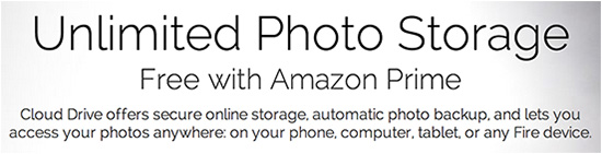 amazon prime photo storage cost