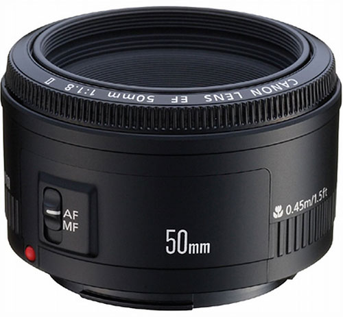 Canon-EF-50mm-f1.8-II-lens