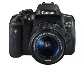 Canon EOS 750D DSLR camera
