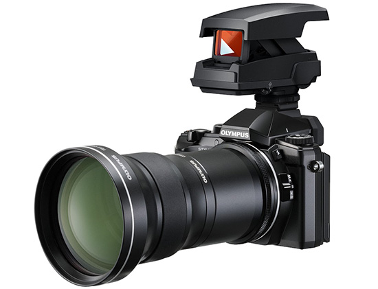 The new Olympus EE-1 dot sight will make you feel like on a