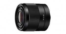 Sony FE 28mm f/2 lens