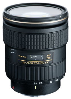 Tokina AT-X 24-70mm f:2.8 PRO FX lens