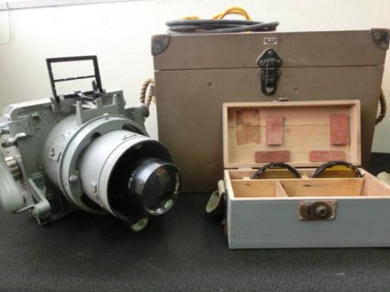 Military aerial camera by Konica ancestor