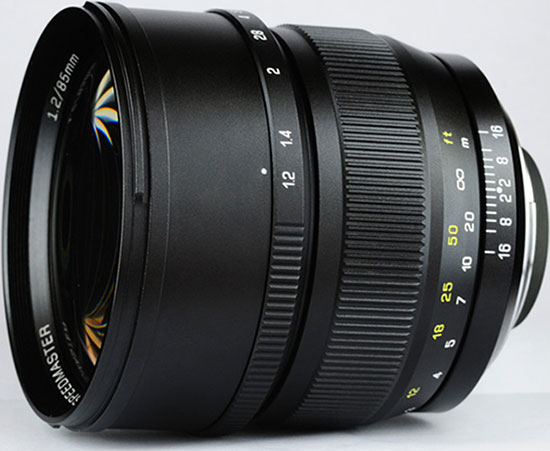 Mitakon-Speedmaster-85mm-f1.2-full-frame-lens