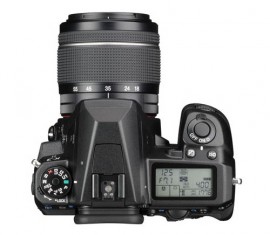 Pentax K-3 II DSLR camera top