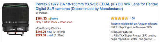 The-Pentax-DA-18-135mm-f3.5-5.6-ED-AL-(IF)-DC-WR-lens-is-now-discontinued