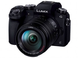 Panasonic matte black G7 camera