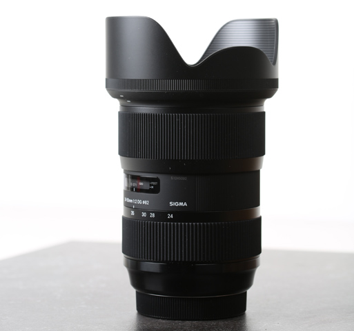 Sigma 24-35mm f:2 DG HSM Art full frame lens