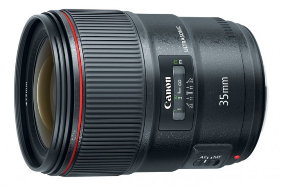 Canon EF 35mm F:1.4L II USM lens